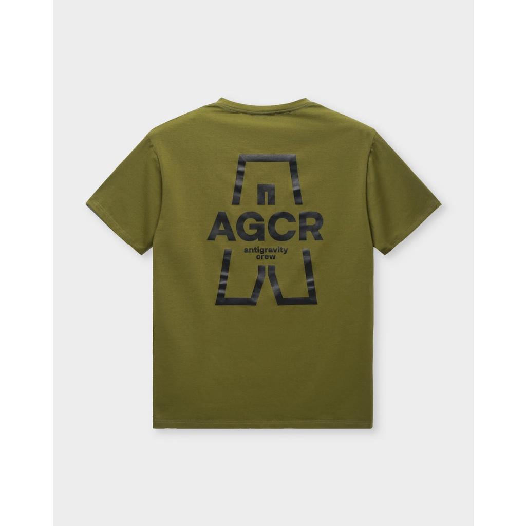 Áo Phông Nam AGCR Logo T-shirt - Xanh