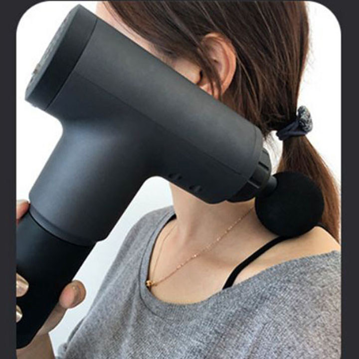 Máy massage toàn thân cầm tay 4 đầu 6 chế độ siêu thông minh