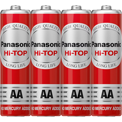 Hộp Pin than đỏ Panasonic AA R6DT/4S-V (60 viên) - Hàng chính hãng