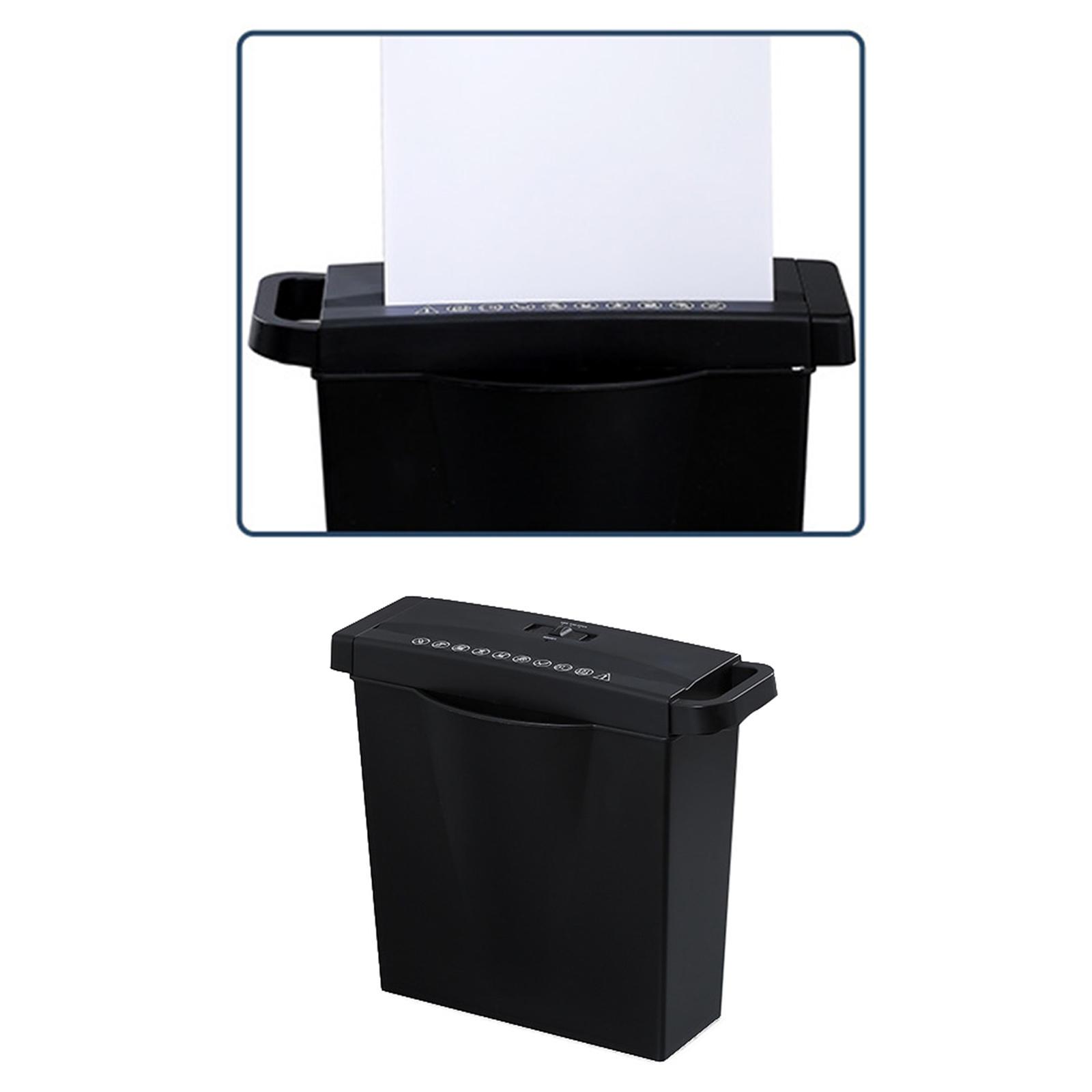 6-Sheet Paper Shredder Paper Mini Silent A4 Office Shredder 7L Capacity