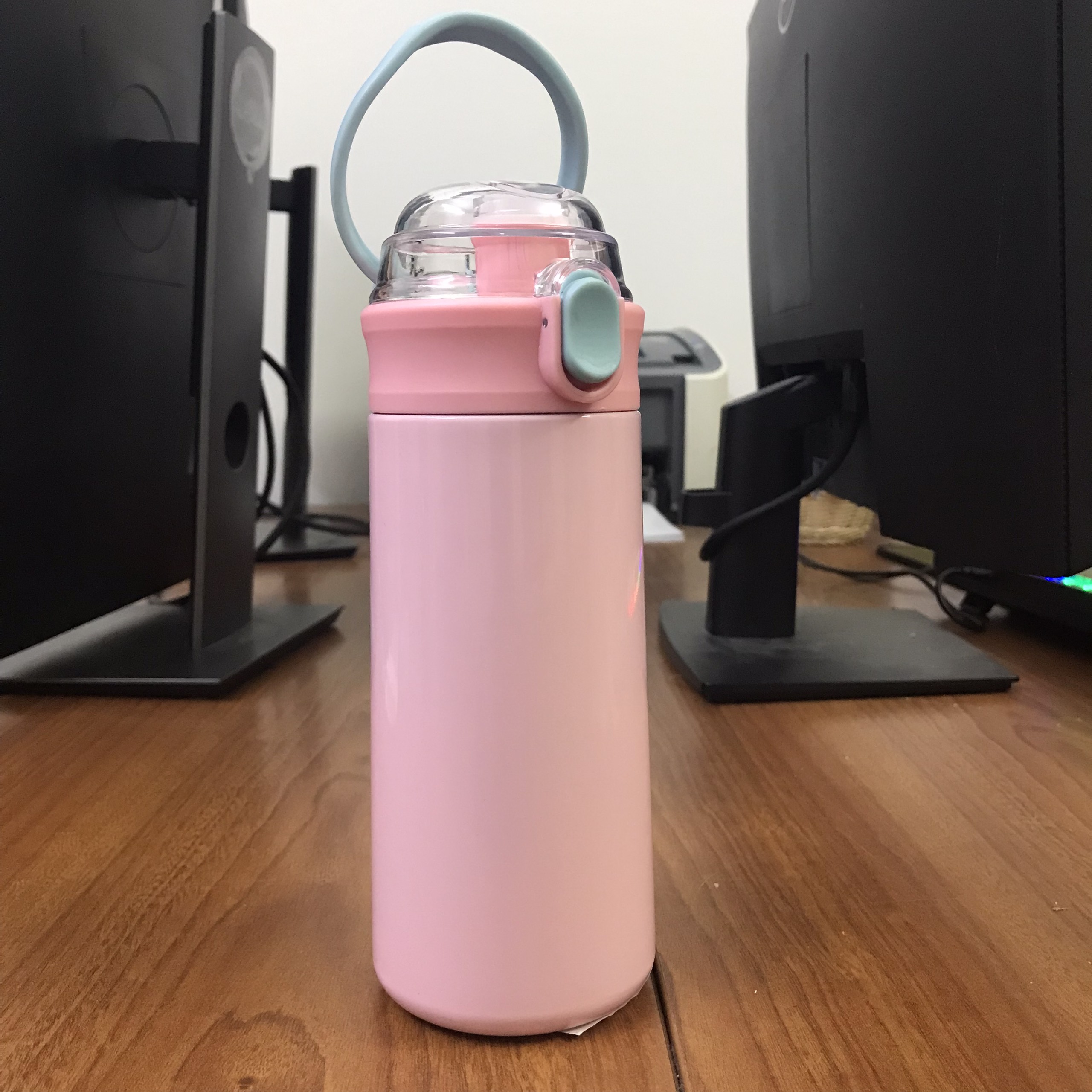BÌNH GIỮ NHIỆT INOX 500ML - TẶNG CHARM DÁN - A06-HLX550
