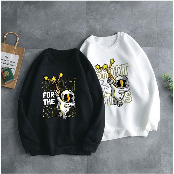 Áo Nỉ Dài Tay Sweater Chất Đẹp Travel Price Dáng Unisex Nam Nữ