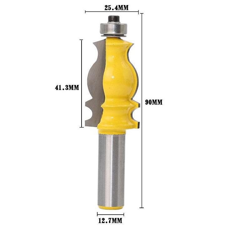 Mũi dao phay đánh chỉ đuôi cá cốt 12ly7