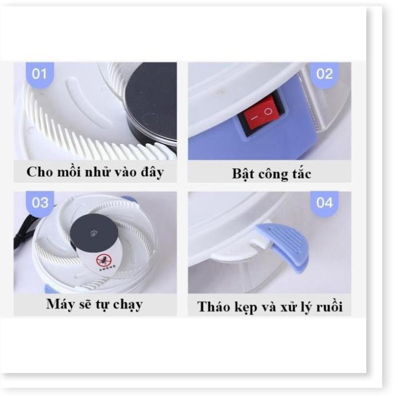 Máy bắt ruồi thông minh diệt tự động cao cấp .