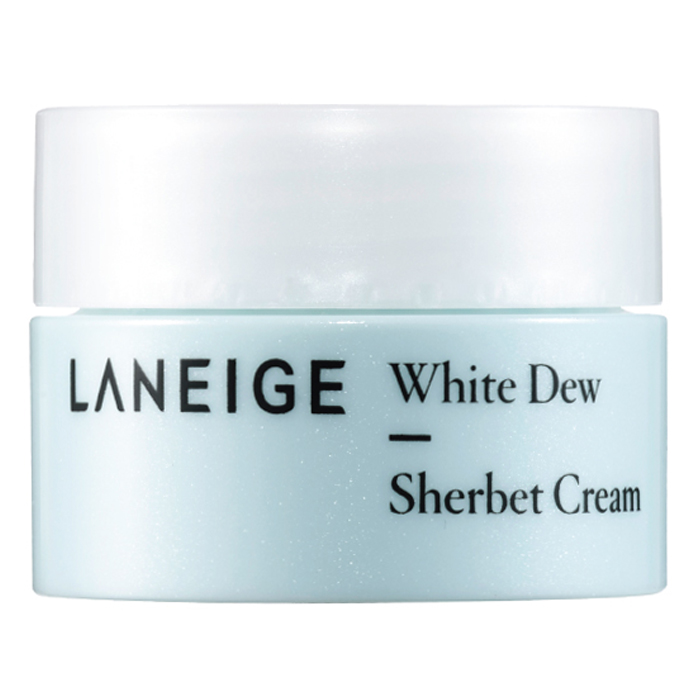 Combo Kem Dưỡng Trắng Và Dưỡng Ẩm Laneige White Dew Sherbet Cream (50ml) + Bộ Dưỡng Trắng Và Làm Sáng Da