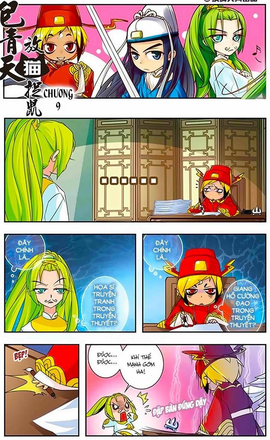 bao thanh thiên thả mèo bắt chuột chapter 9 1