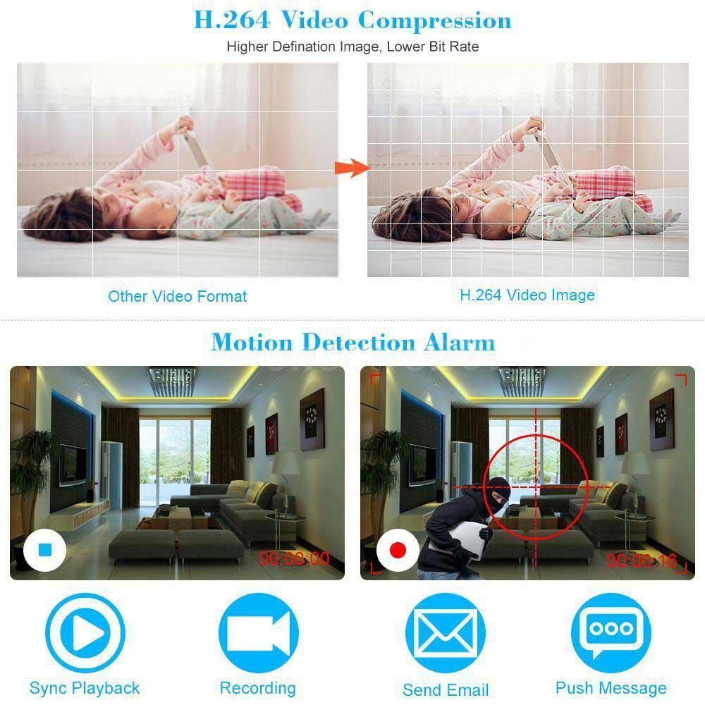 H.264 Full HD 1080P 4Channel Security Network Video Recorder for Camera