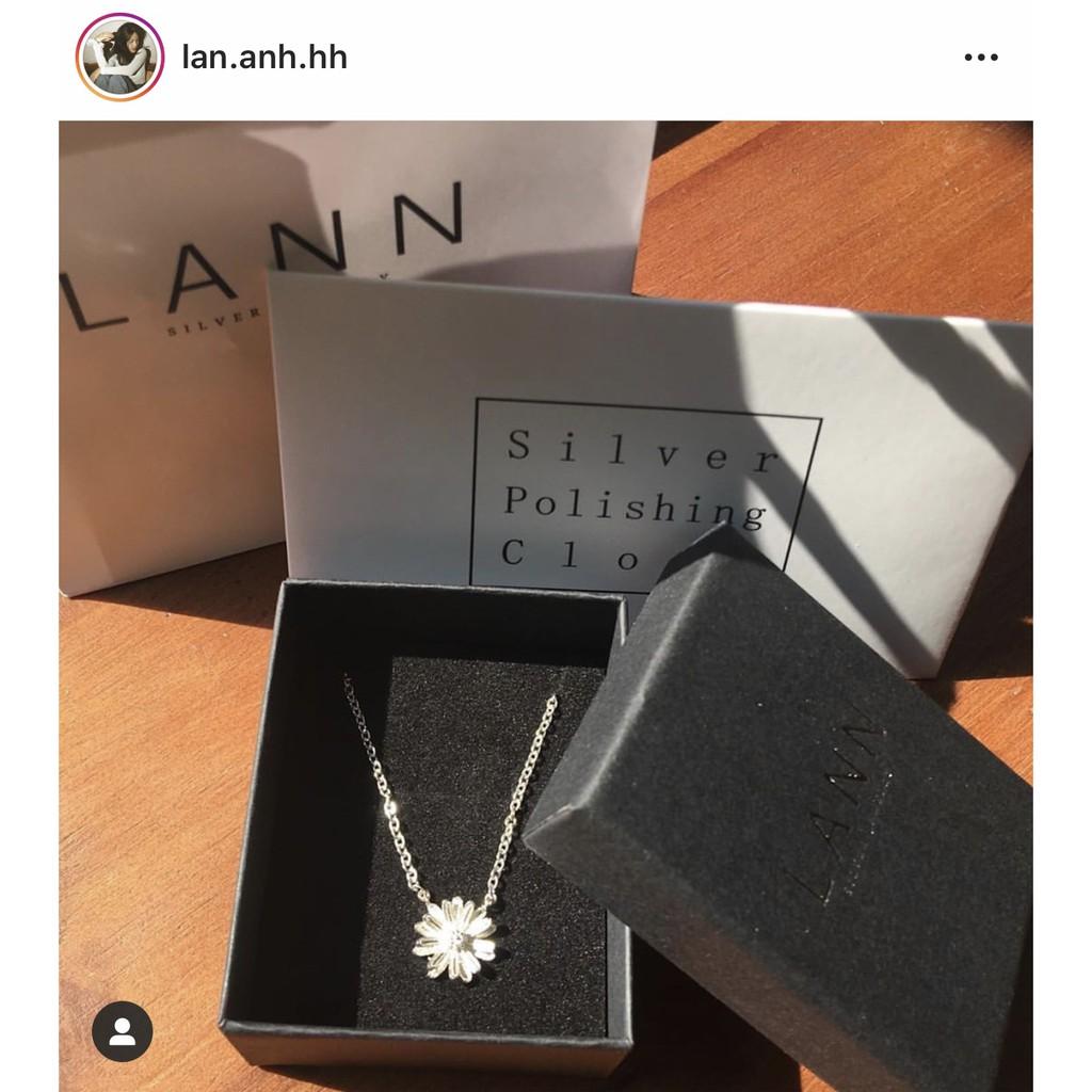 Lắc Tay Bi Tròn Cách Mix 3 Lá S925 LANN