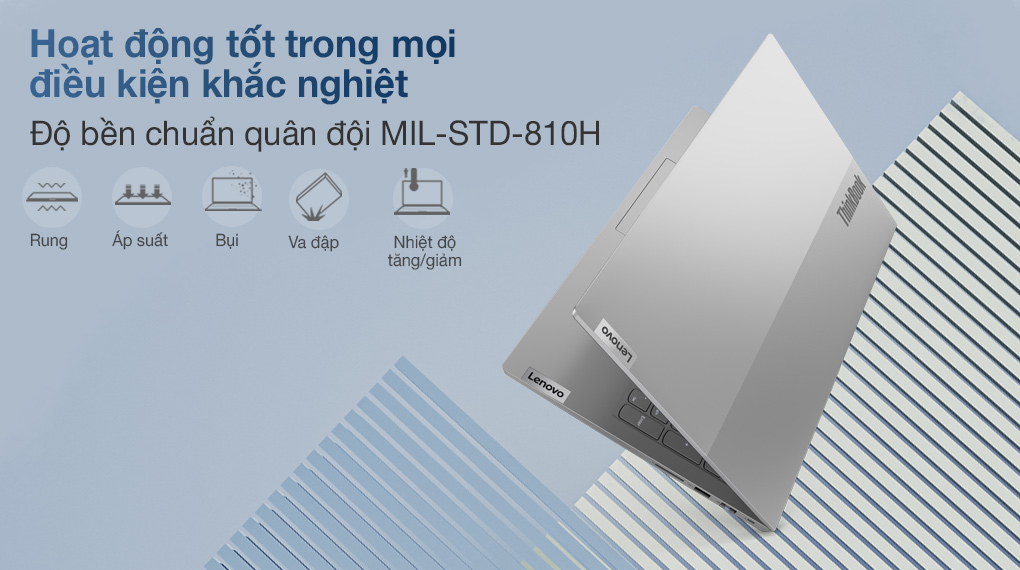 Máy tính Laptop Lenovo ThinkBook 15 i7-1165G7 8GB/ 512GB SSD/ MX450G2 ITL 20VE00URVN (Xám) - Hàng chính hãng