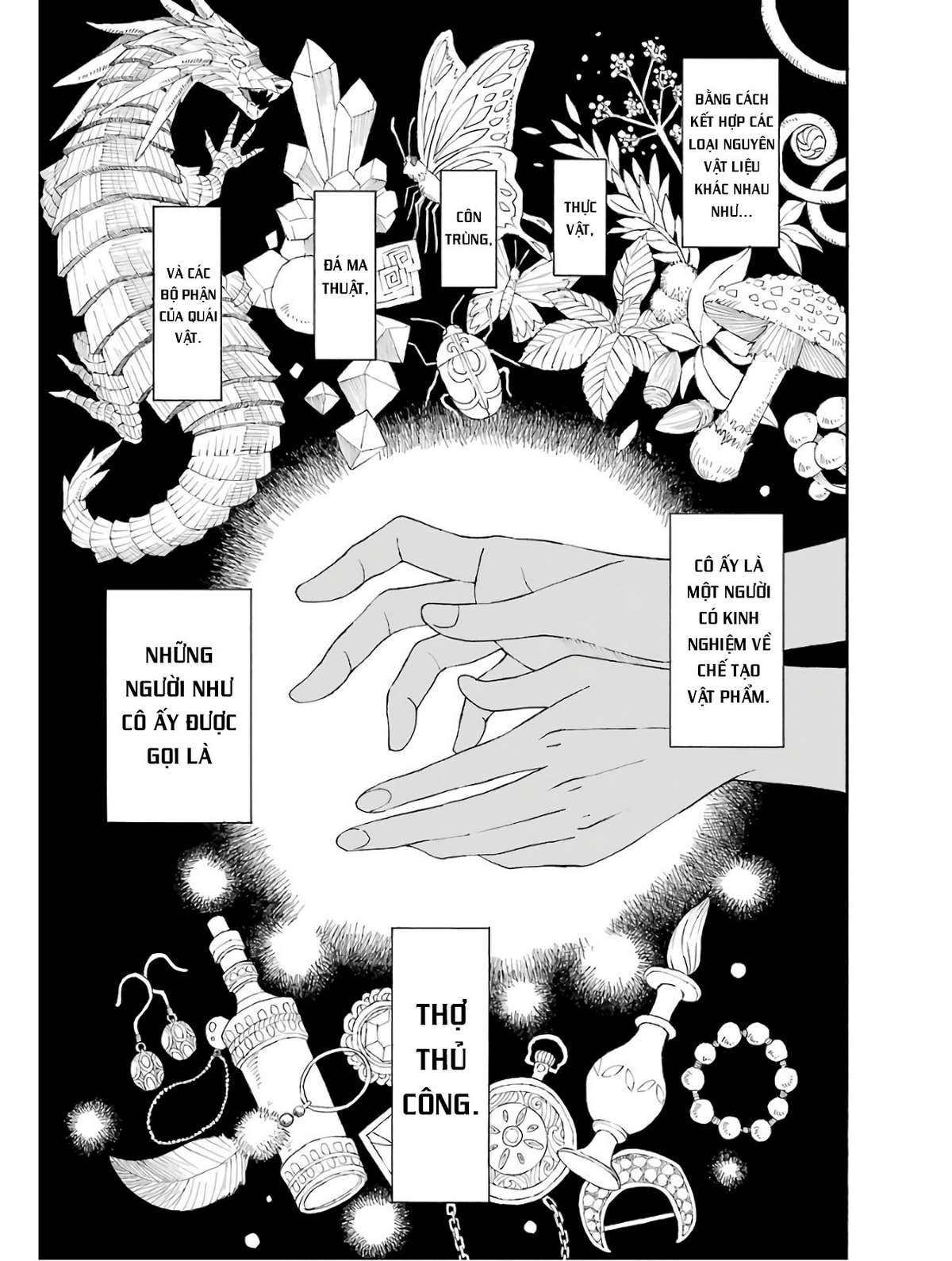 xưởng thủ công của nàng yêu tinh và chàng thợ săn chapter 0 1