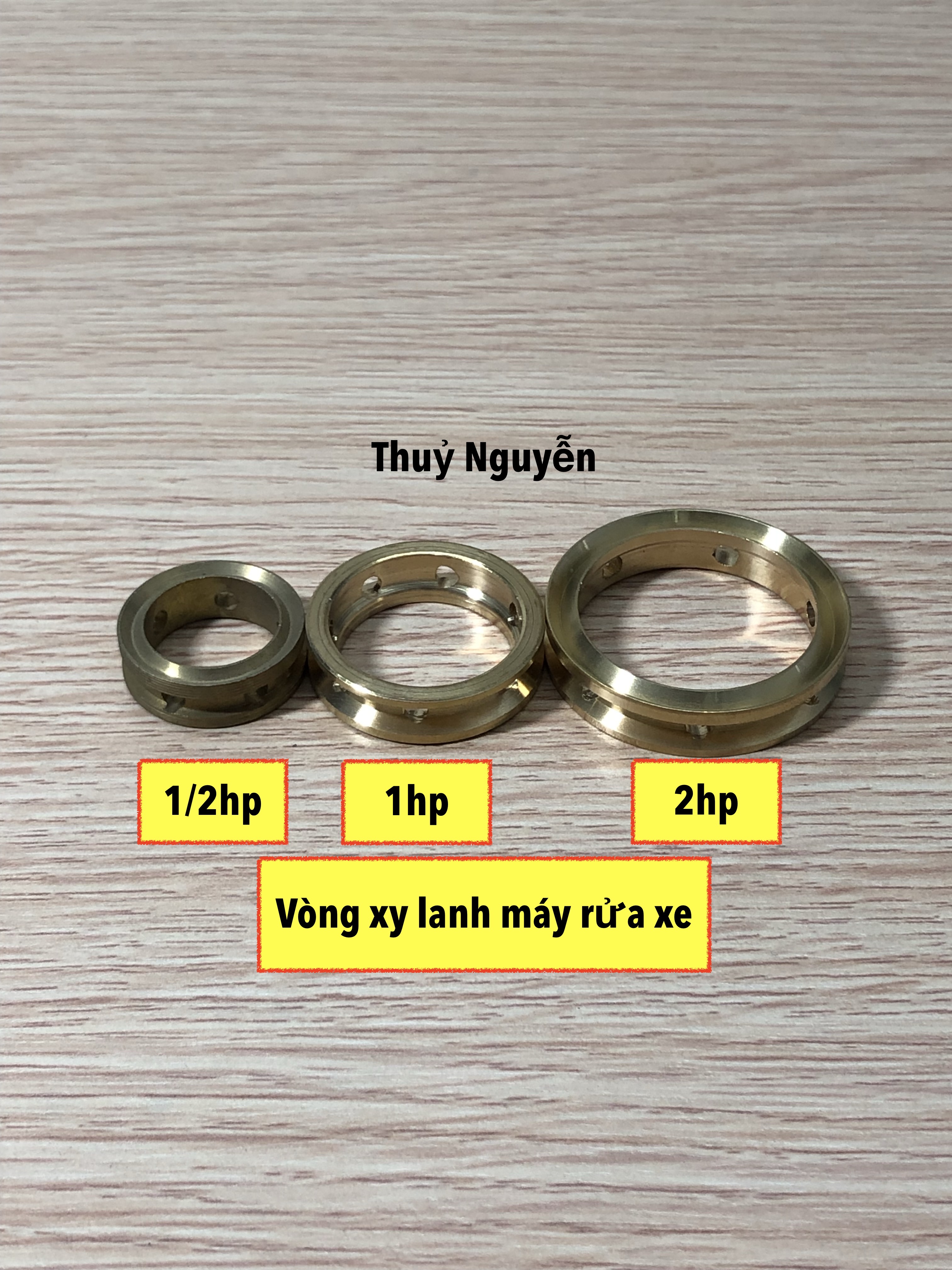 Vòng nhẫn xy lanh máy rửa xe 1/2hp, 1hp và 2hp