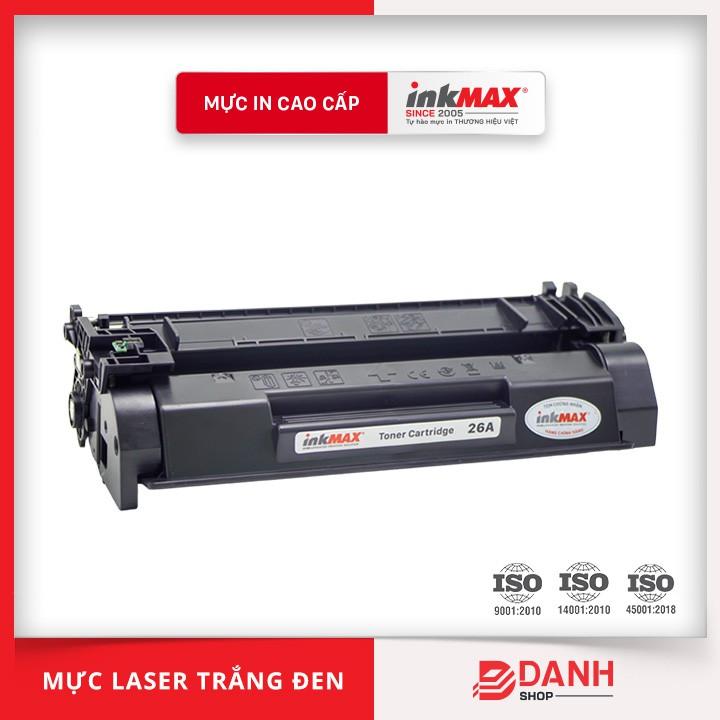 Hộp mực inkMAX (CF226A) LASER trắng đen, dùng cho máy in HP M402n /402d /402dn /M426 in được 2500 trang, Hàng chính hãng