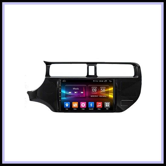 Mặt dưỡng kèm dây nguồn lắp màn hình android cho xe KIA RIO