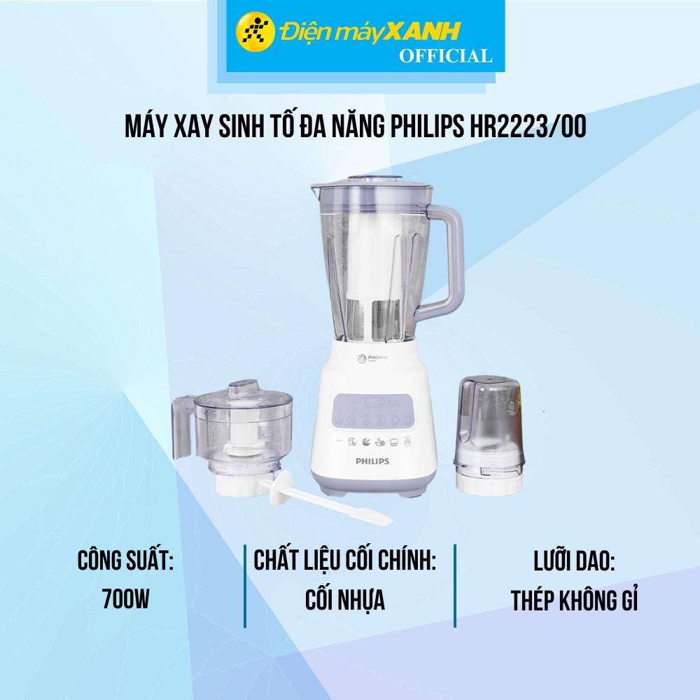 Máy xay sinh tố đa năng Philips HR2223/00 - Hàng Chính Hãng