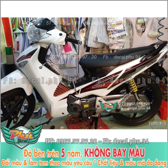 Tem rời Future Dán xe trắng  -1