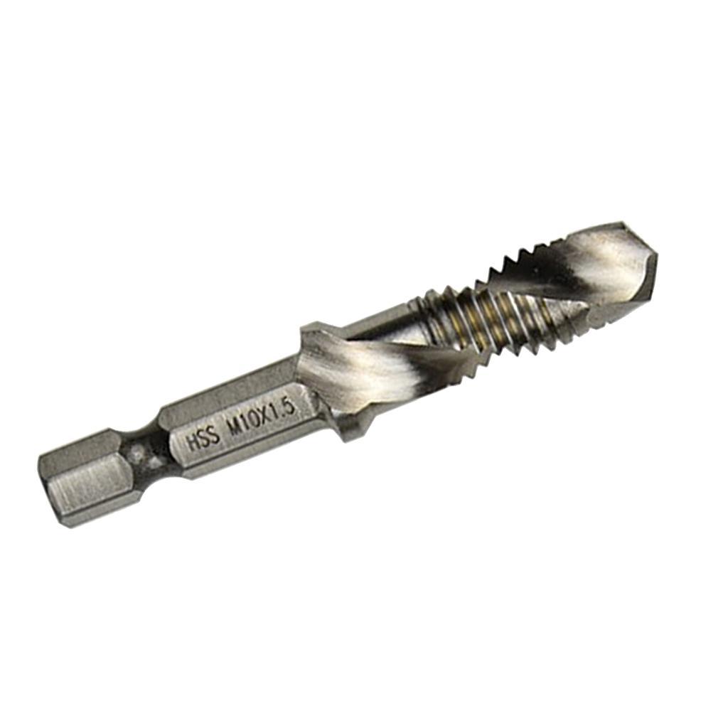 2-4pack Hand Tap Drill Bits M3 M4 M5 M6 M8 M10 Metalworking Tools M10x1.5mm