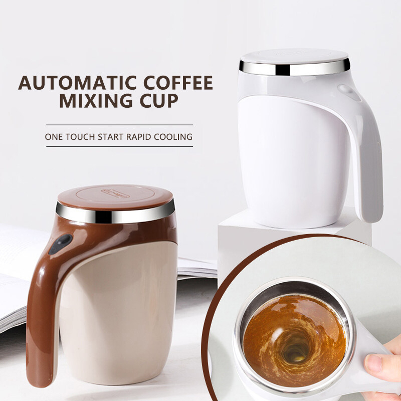 Cốc khuấy tự động dùng pin siêu tiện chất liệu thép 304 không rỉ giữ nhiệt tốt - Hàng chính hãng dododios