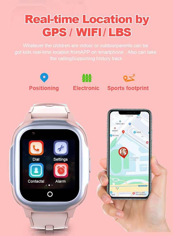 Tích hợp 4 tính năng định vị hiện đại WIFI, GPS, AGPS và LBS