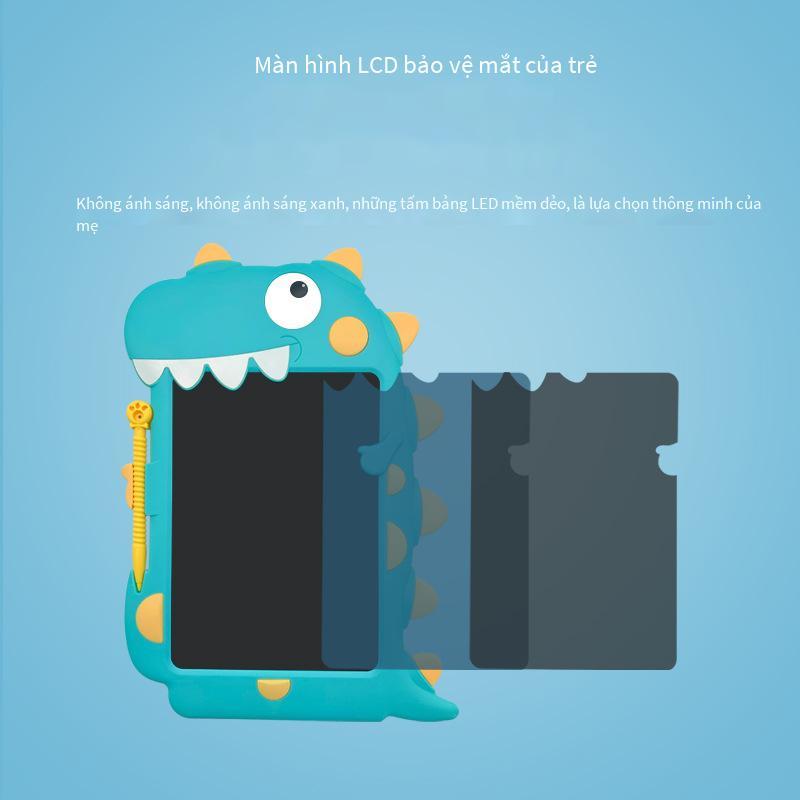 Ưu đãi đặc biệt Cyclops phim hoạt hình LCD bảng chữ viết tay dành cho trẻ em bảng vẽ điện tử học sinh vẽ graffiti bảng viết nguồn