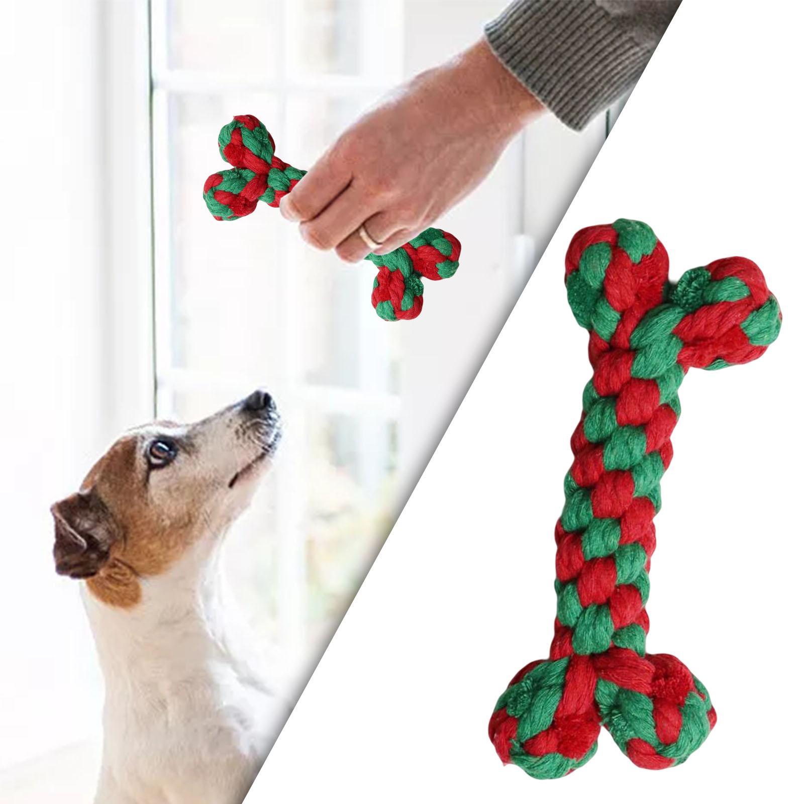 Dog Chew Rope Toy Interactive Playing Training Exercise Pet Supplies