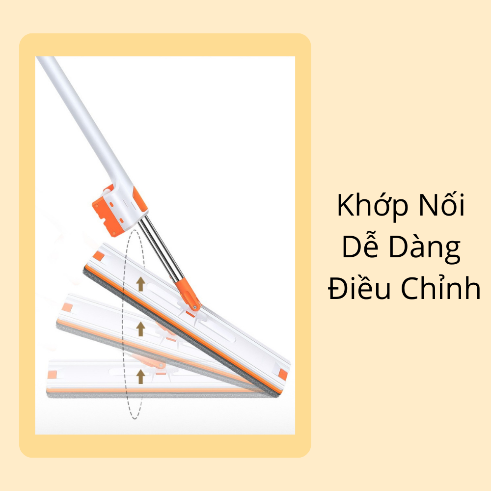 Cây Lau Nhà Tự Vắt Thông Minh Đa Năng VinBuy, Vắt Khô Đến 95%, Chổi Lau Nhà 360 Độ, Sau Sạch Khô Nhanh – Hàng Chính Hãng