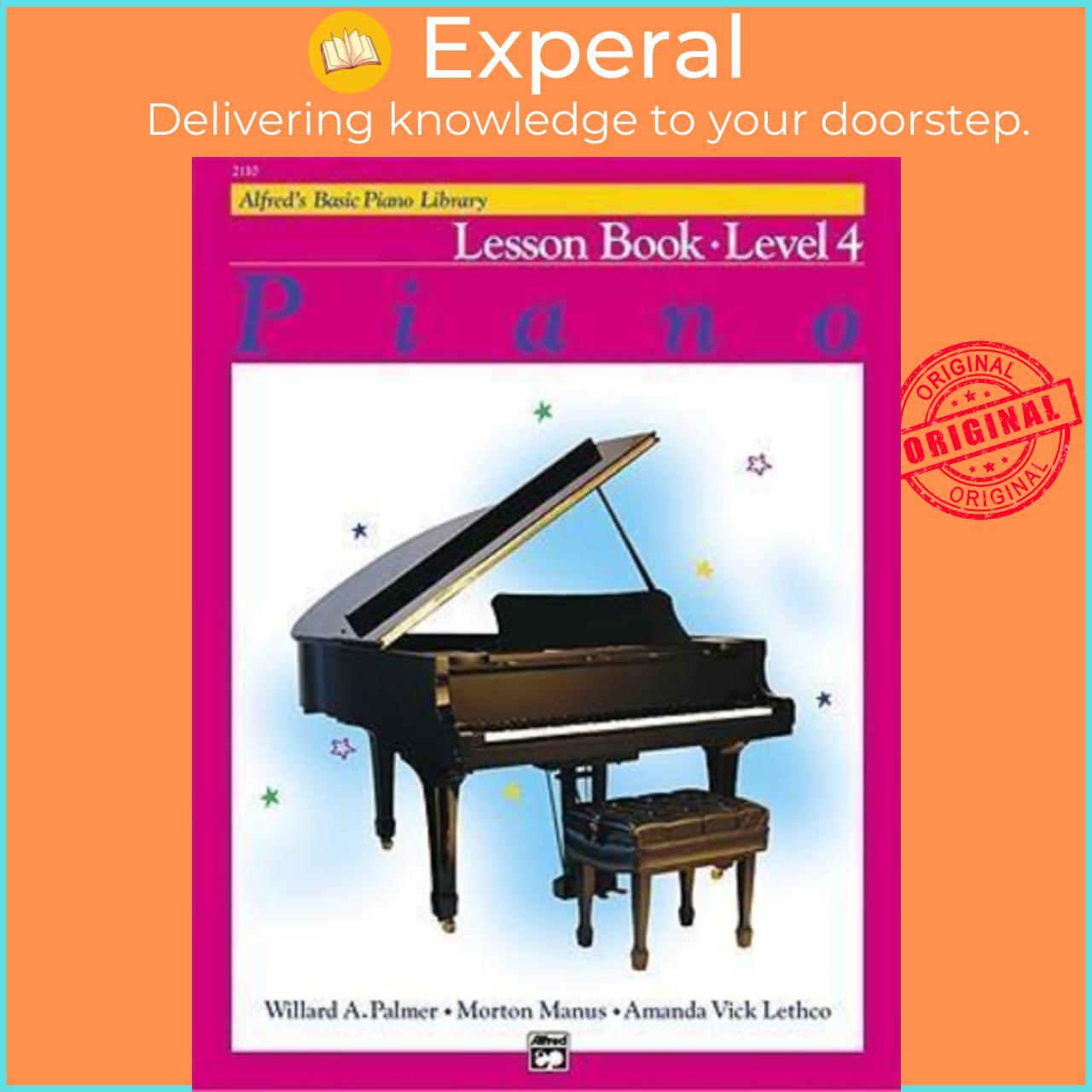 Sách - Alfred'S Basic Piano Library Lesson 4 by Willard A Palmer