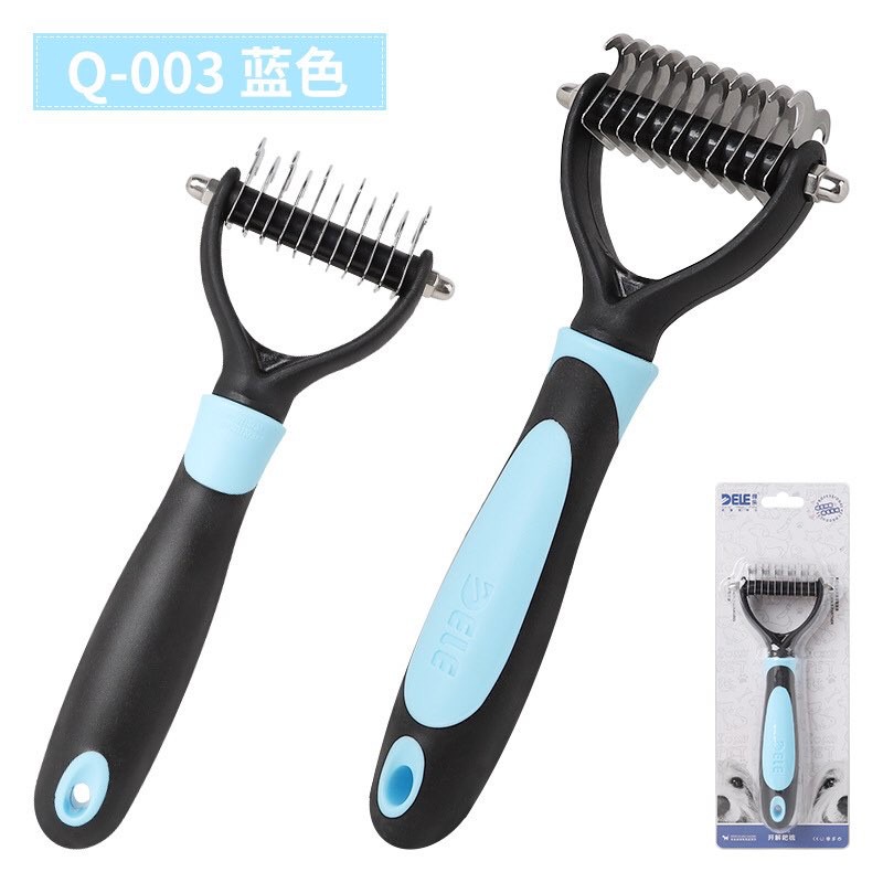 Lược Gỡ Lông Rối Cao Cấp DELE Dành Cho Thú Cưng Lông Dài