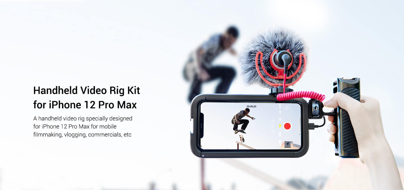 Smallrig 3176, Bộ Phụ Kiện Quay Video Cầm Tay Dành Cho IPhone 12 Pro Max - Hàng Chính Hãng