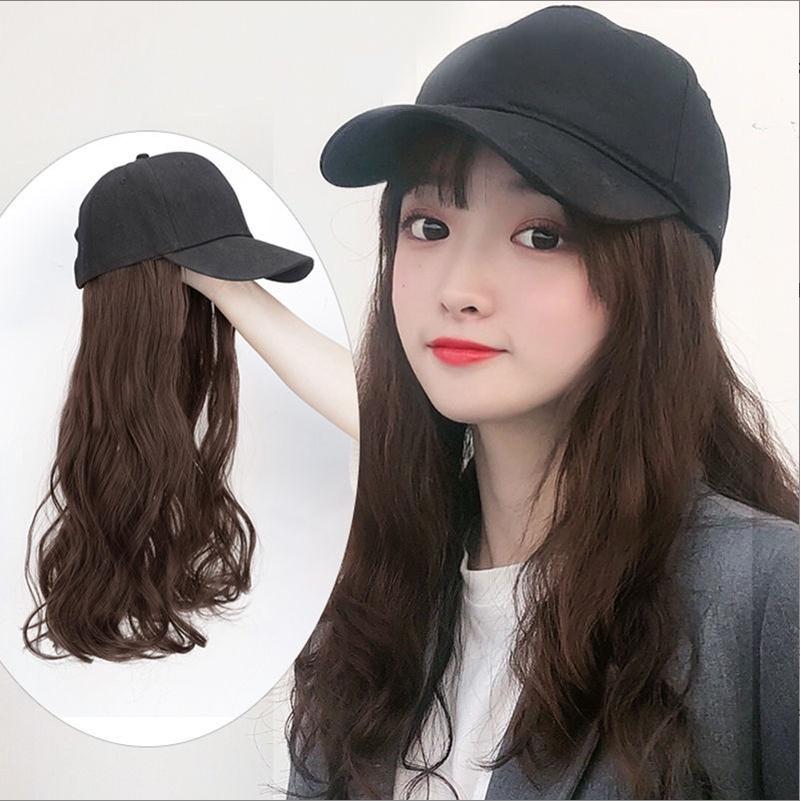 Nón mũ tóc giả xoăn dài siêu đẹp