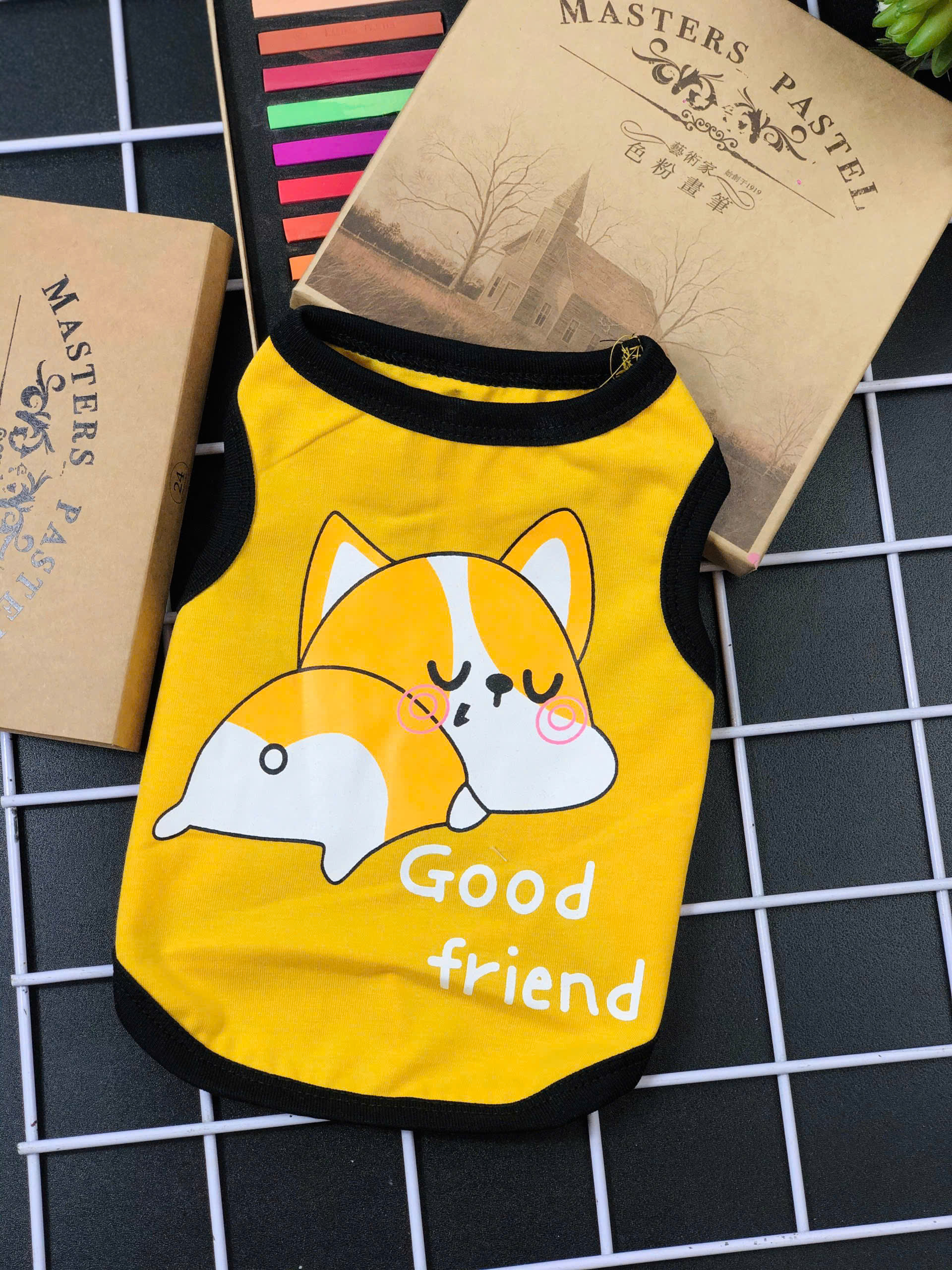 ÁO BA LỖ CORGI DÀNH CHO THÚ CƯNG CHÓ MÈO