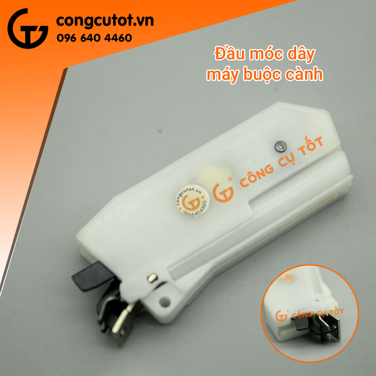 Đầu móc dây máy buộc cành