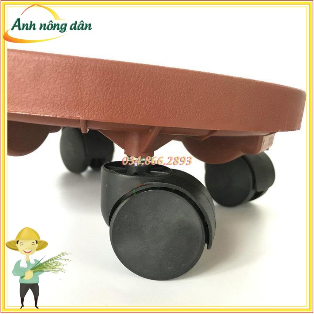 Kệ/giá để chậu cây đường kính 40 cm có 4 bánh xe, dễ dàng di chuyển, tiện dụng