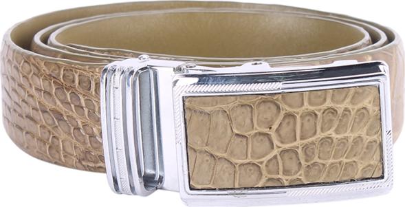 Bộ Ví &amp; Thắt Lưng Nam Da Cá Sấu Huy Hoàng HT2252-HT4274 (23 x 11,5 cm) - Rêu