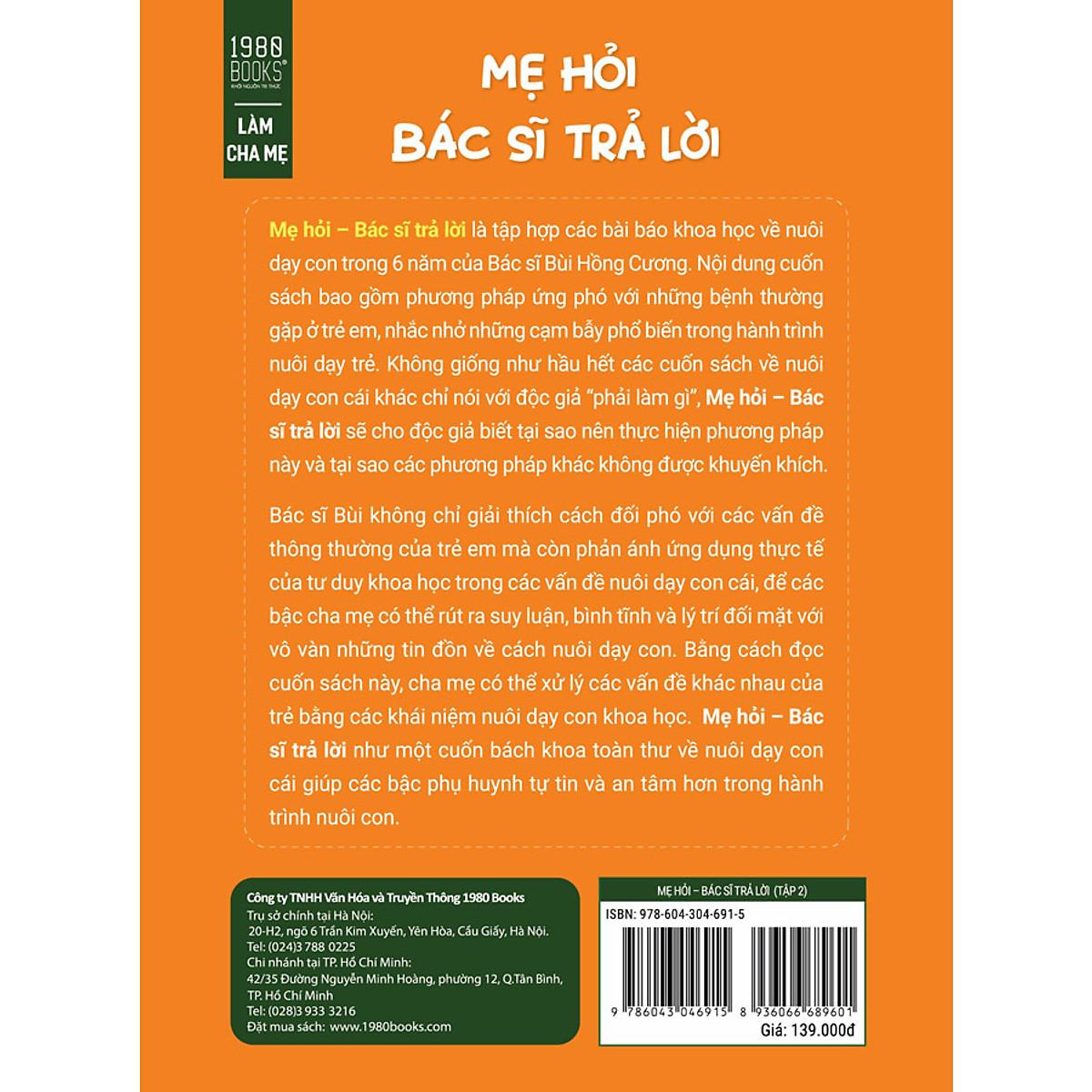 Mẹ Hỏi Bác Sĩ Trả Lời 2 - Bản Quyền