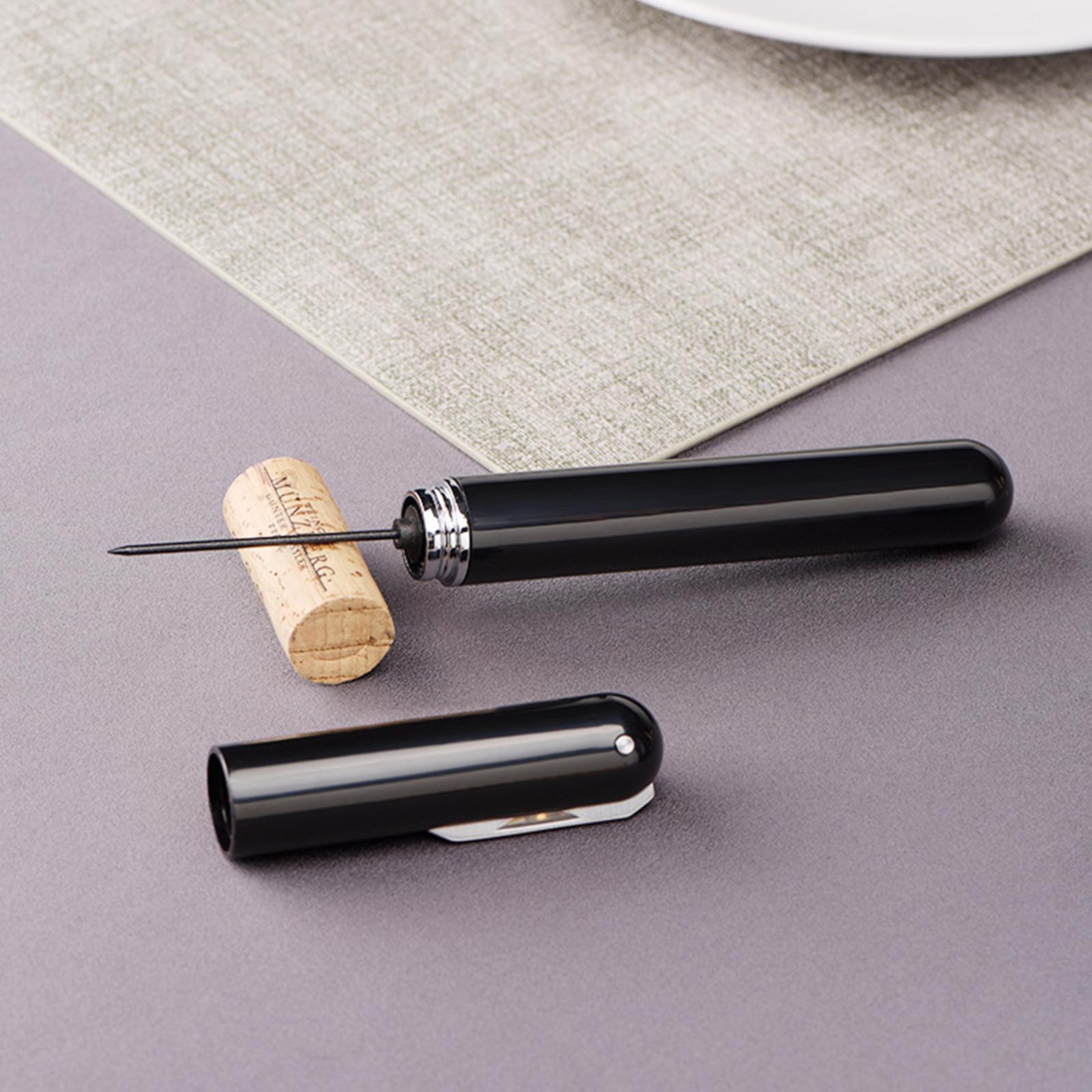 KH1-002101 Air-Pump Wine Opener with Foil Cutter Wine Bottle Opener Wine Corkscrew for Wine Lovers