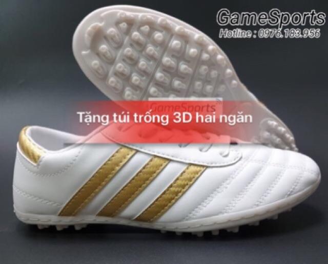 Giầy đá bóng phủi 3 sọc CT3 hàng loại 1