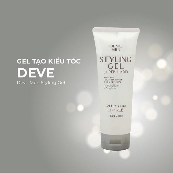 Gel Tạo Kiểu Tóc DEVE Men Styling Gel Nhật Bản (230g)