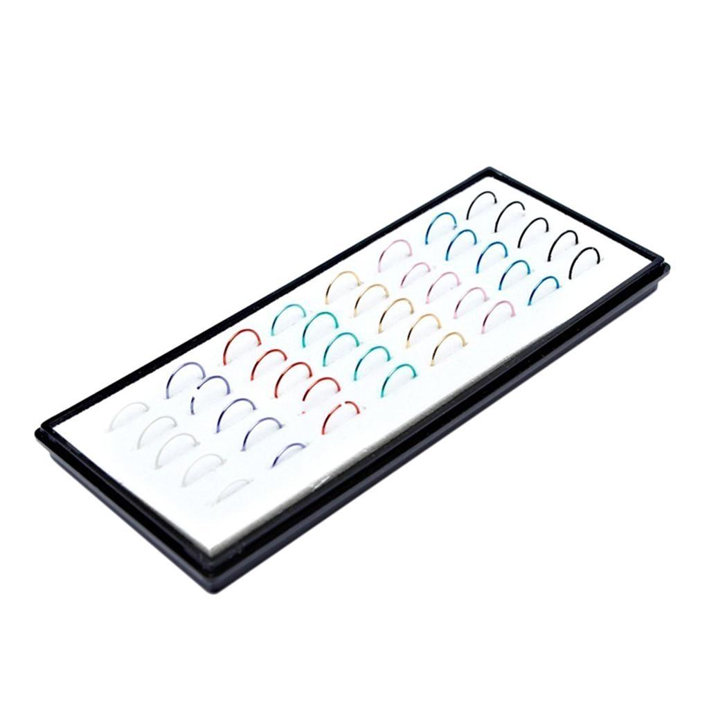 2-3pack Nose Rings Hoop Stainless Steel Nose Piercing Jewelry for Women