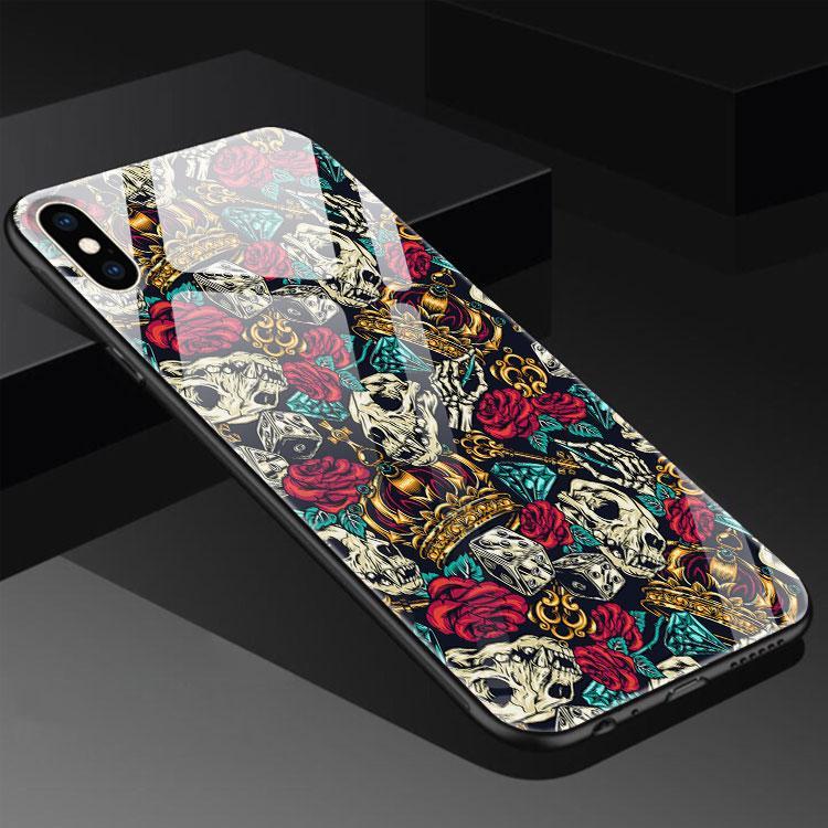 Ốp Lưng Đầu Lâu Nổi Bật dafnh cho Iphone 6/6Plus/6S/6S Plus/7/7Plus/8/8Plus/X/Xs/Xs Max/11/11 Promax/12/12 Promax Lpc01010031