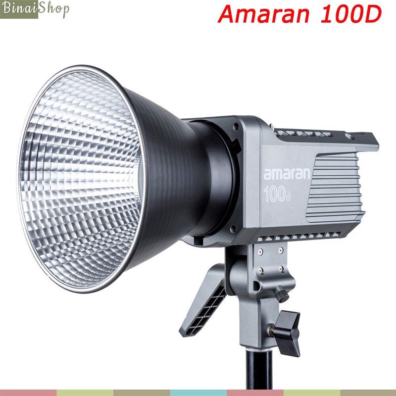 Aputure Amaran 100D 200D 100X 200X - Đèn LED Studio Nhiệt Độ Màu 2700-6500K, Bluetooth, Điều Khiển Qua App- Hàng chính hãng