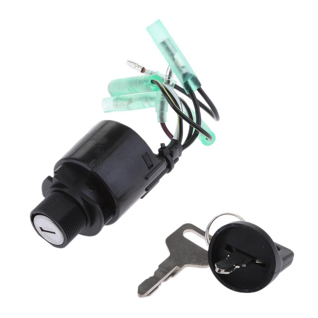 Ignition Switch Assembly 35100-ZV5-013 for Outboard Control Box & Ke
