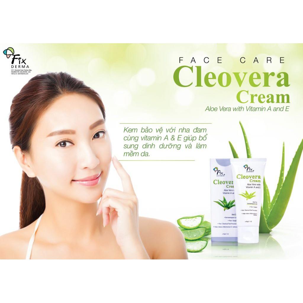 Fixderma Kem Dưỡng Da Mặt Fixderma Cleovera Cream tăng cường độ ẩm, dưỡng trắng da hiệu quả