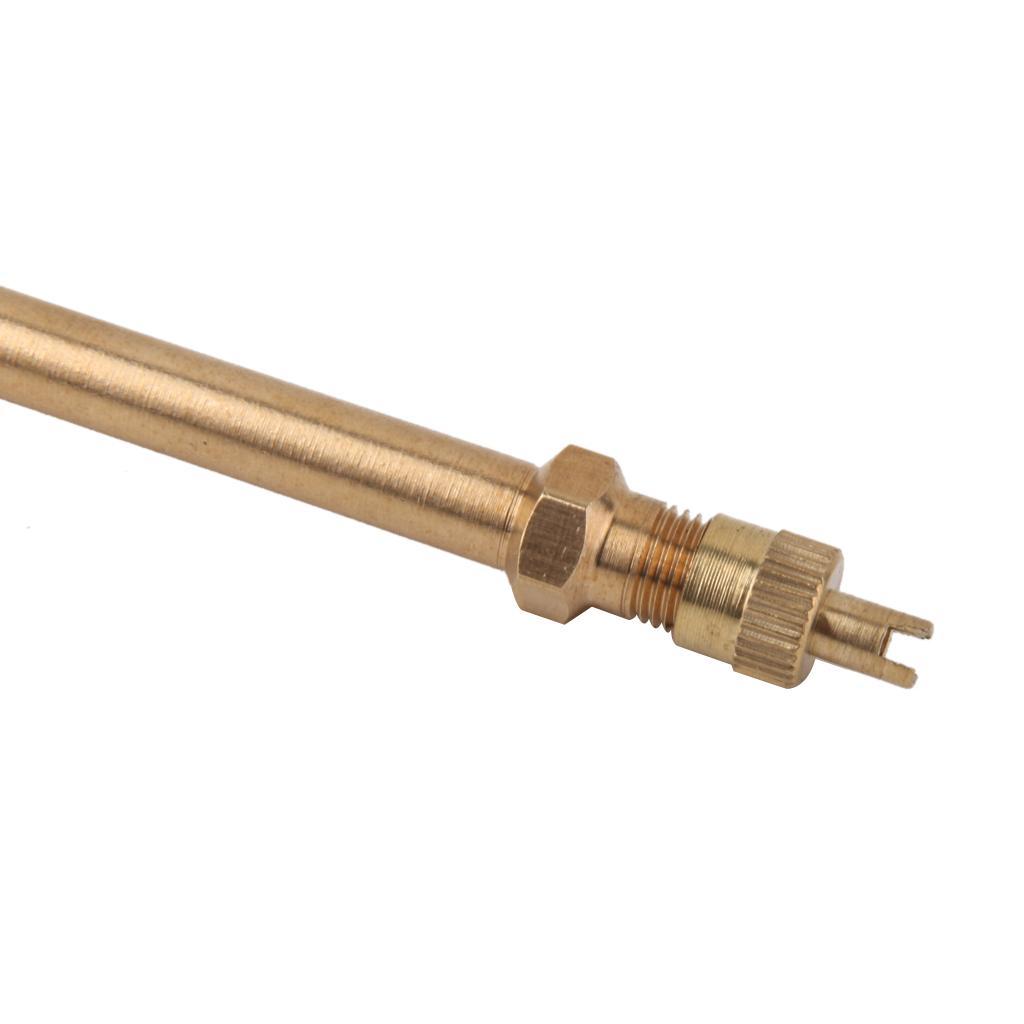 4Pcs 100mm Copper Truck Car Wheel Tire Tyre Valve Stem Extension Extender Rod