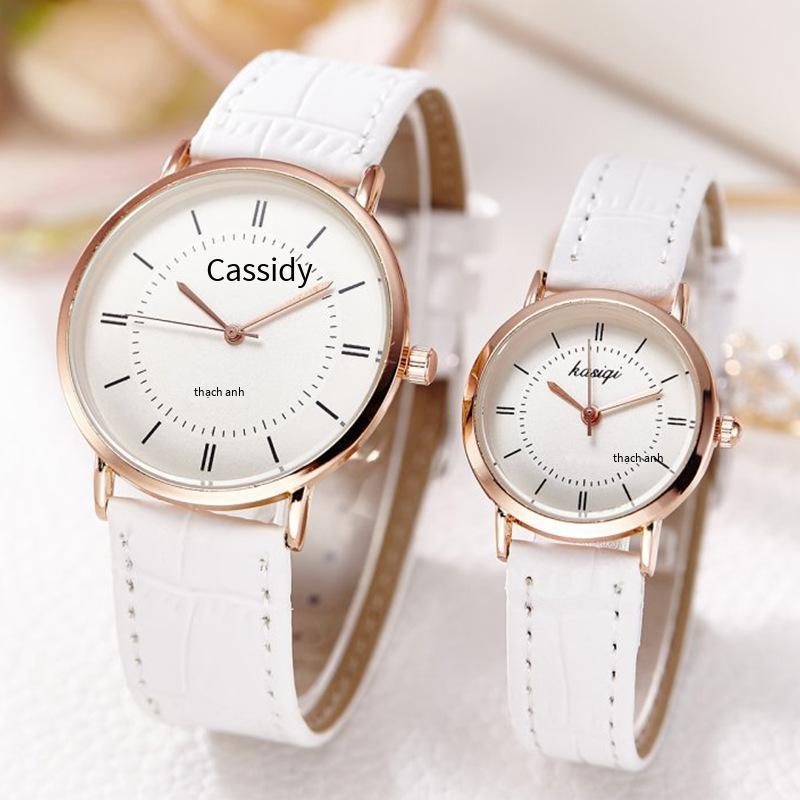 Phong cách mới nhất mới của Hàn Quốc thắt lưng đồng hồ thời trang nam đồng hồ thạch anh sinh viên đồng hồ cặp đôi đồng hồ đeo tay thời trang giản dị