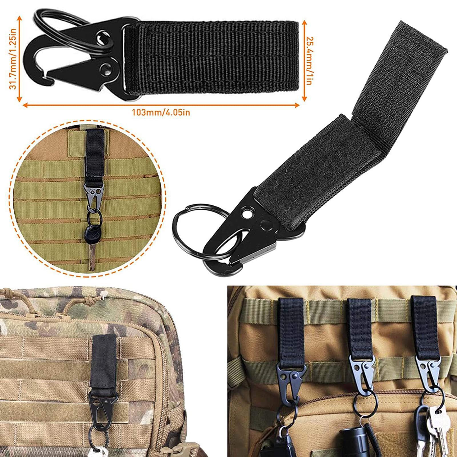 Molle Accessories  Attachments D Rings Purse Waist Bag Pouch for Camping