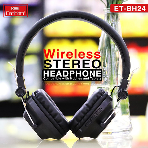 Tai Nghe Bluetooth Chụp Tai Earldom ET-BH24 - Hàng Nhập Khẩu