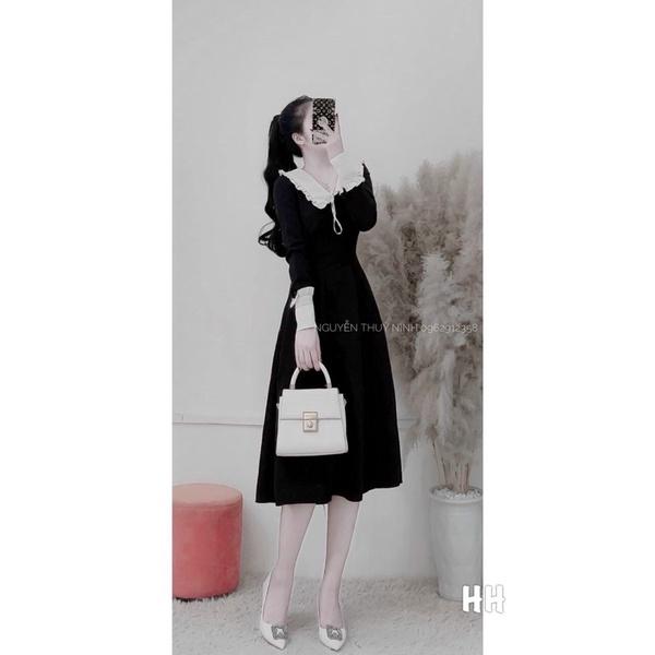 ĐẦM XOÈ CỔ BÈO SIÊU ĐẸP