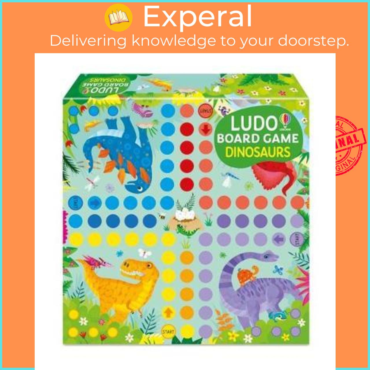 Sách - Ludo Board Game Dinosaurs by Kirsteen Robson,Gareth Lucas