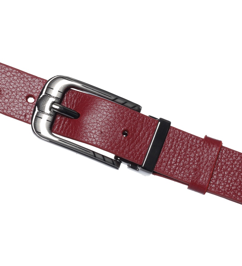Thắt Lưng Nữ Da Bò Huy Hoàng HT5125 - Đỏ