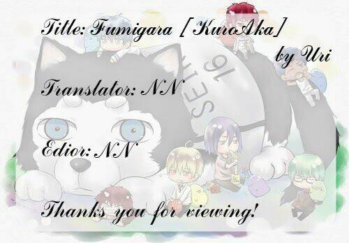 kuroko – tuyển thủ vô hình: short doujinshi chapter 20 2